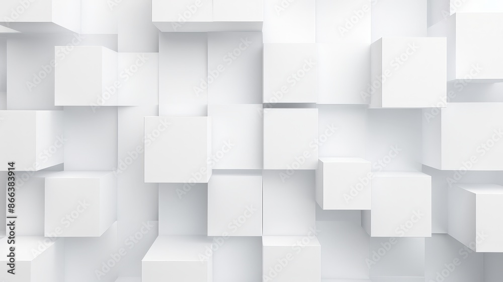 White Geometric Abstract Background White Geometric Abstract Background