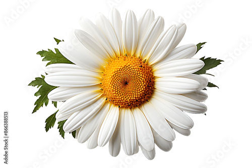 Dahli flower on transparent background  photo