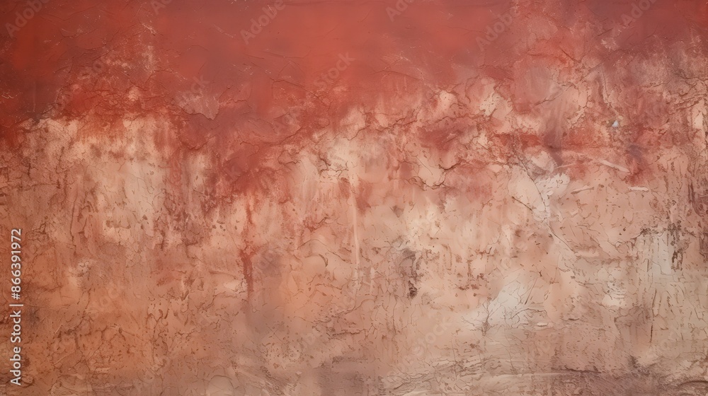 Red and Beige Textured Wall Red and Beige Textured Wall