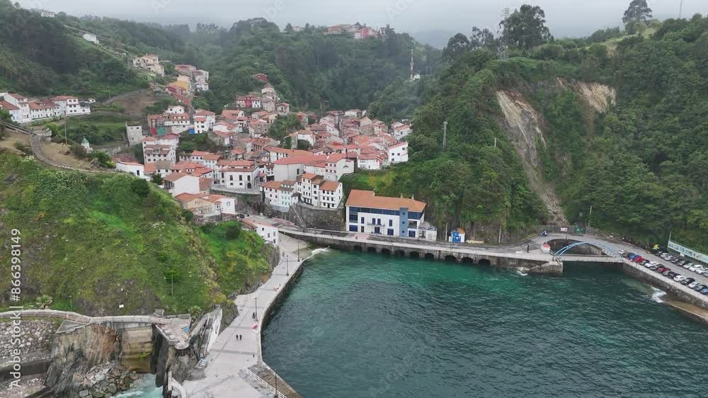 Ascending drone,aerial
Cudillero Asturias, northern Spain fishing village Ascending drone,aerial
Cudillero Asturias, northern Spain fishing village