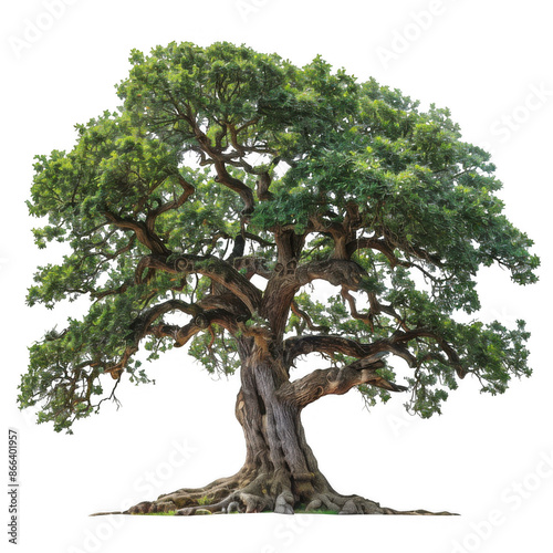 Wallpaper Mural Large Oak Tree with Spreading Branches Torontodigital.ca