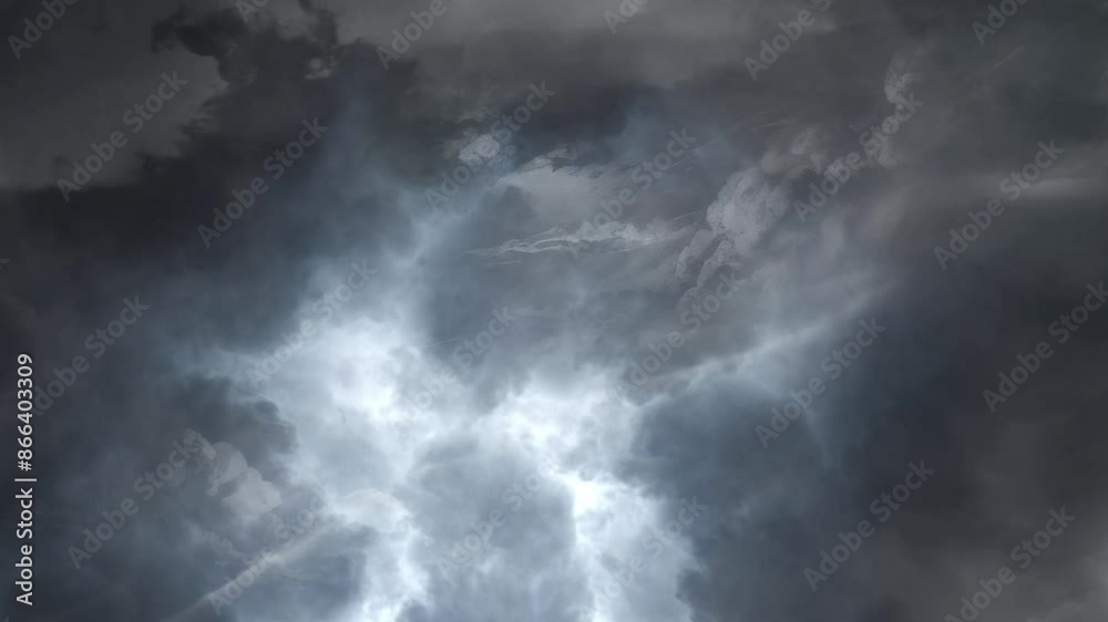 ray clouds moving across the sky with thunderstorms ray clouds moving across the sky with thunderstorms