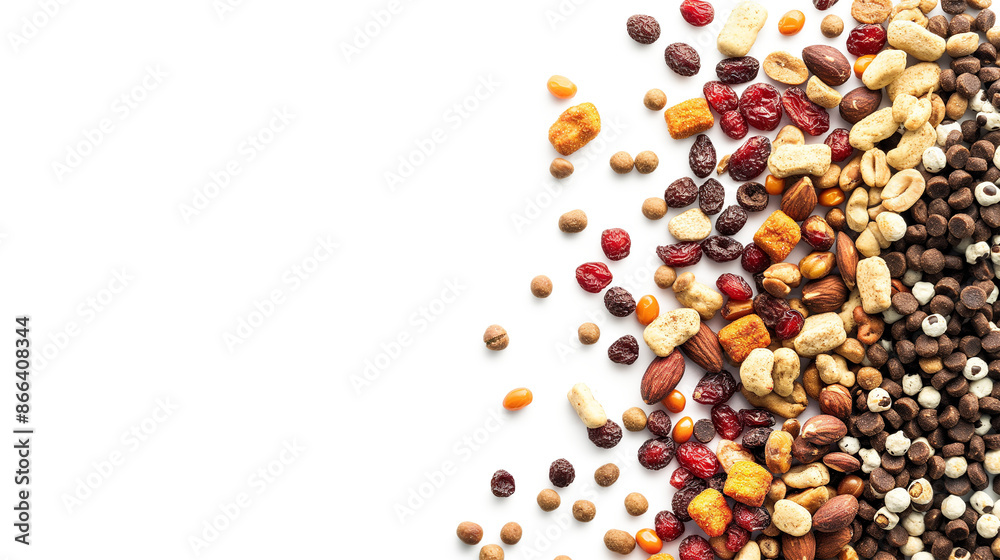 Dry pet food isolated on a transparent background Dry pet food isolated on a transparent background