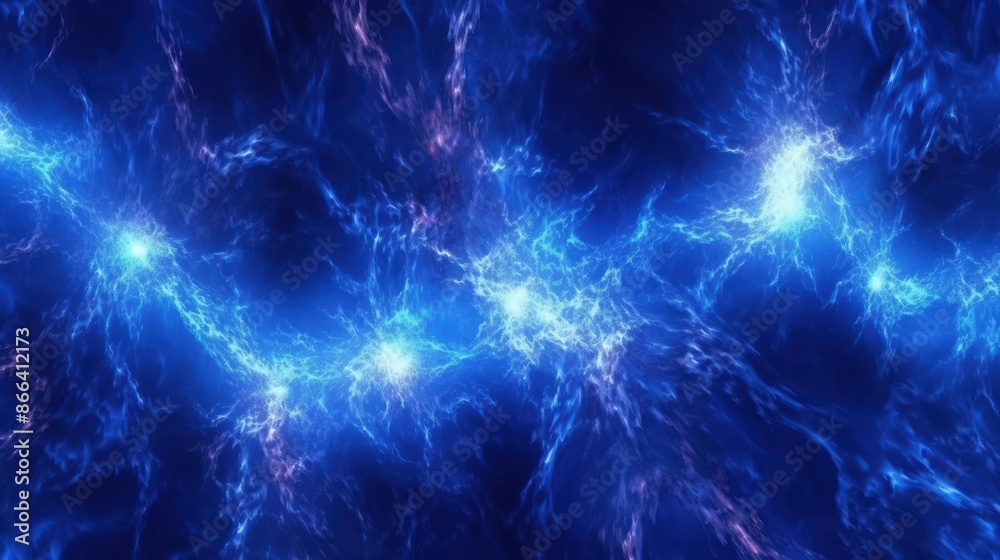 Abstract Blue Energy Pattern Abstract Blue Energy Pattern