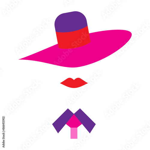 Fashion Designers Vector Flat Icon Design