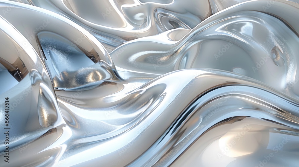 3D render of layers of white spotted material ai generated 3D render of layers of white spotted material ai generated