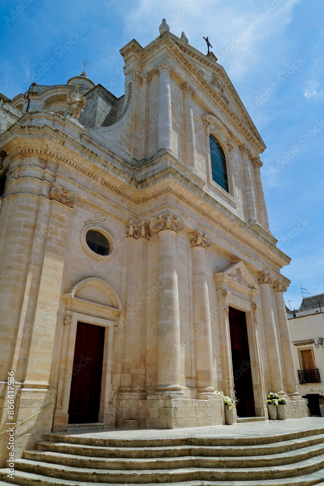 Naklejka premium La città bianca di Locorotondo, Brindisi, Puglia. Italia