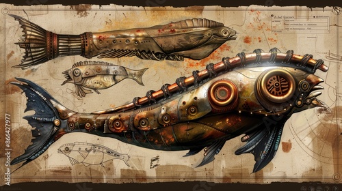  Steampunk Hagfish photo