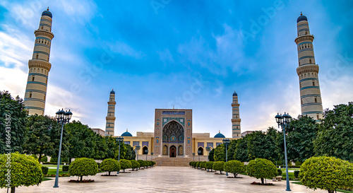 Sultan Qaboos Grand Mosque in Sohar, Oman photo