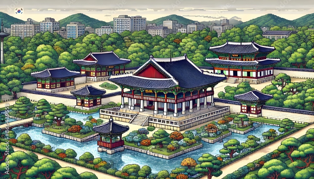 Obraz premium Korean heritage