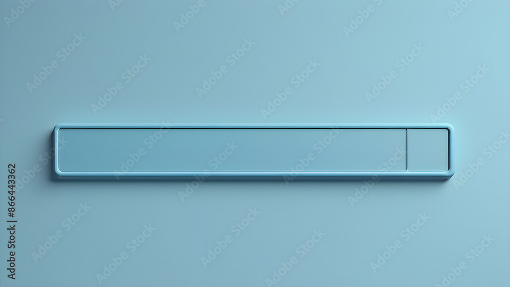 minimal blank search bar on blue background minimal blank search bar on blue background