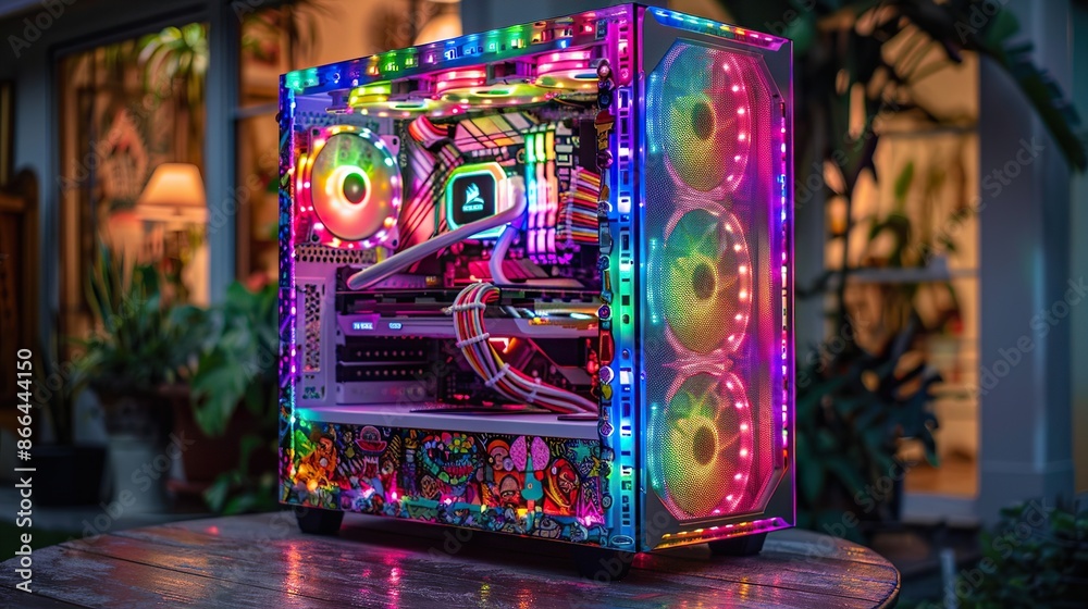 Themed RGB PC Build: An RGB PC build themed around a popular movie ...