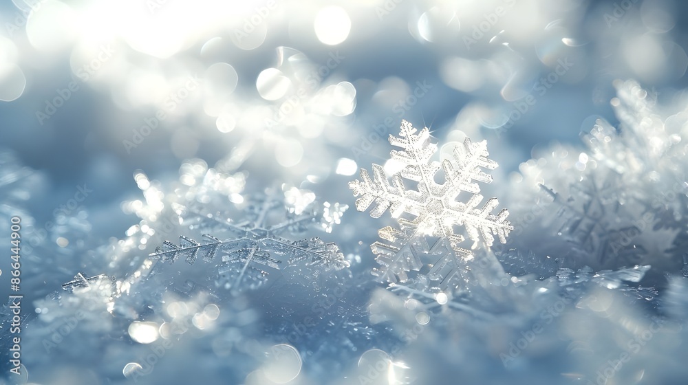 snow crystals snow crystals