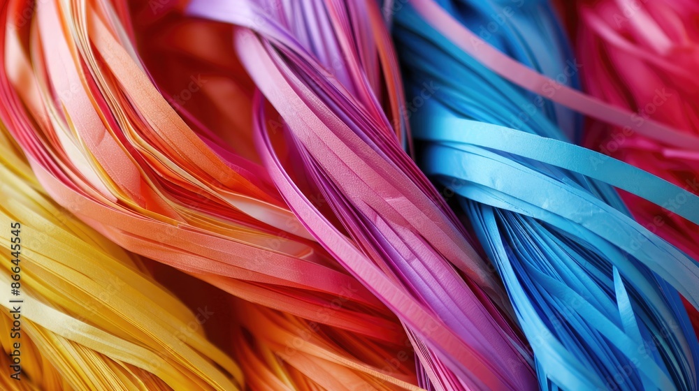 Vibrant paper cord Vibrant paper cord
