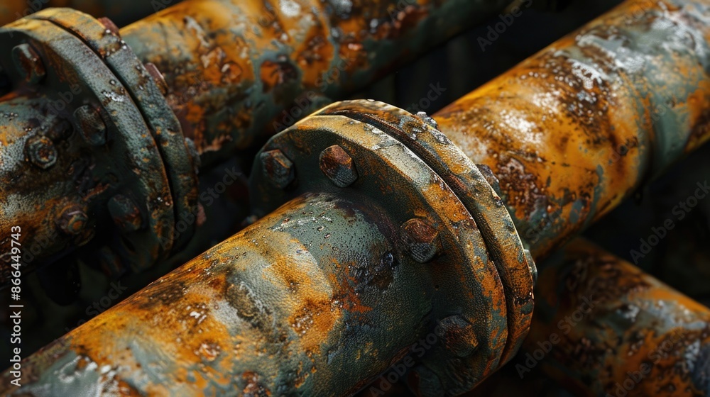 Texture round ends of water pipes Texture round ends of water pipes