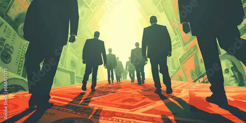 Corporate Greed: Visuals representing the exploitation of resources and labor by large corporations, emphasizing the need for ethical business practices.