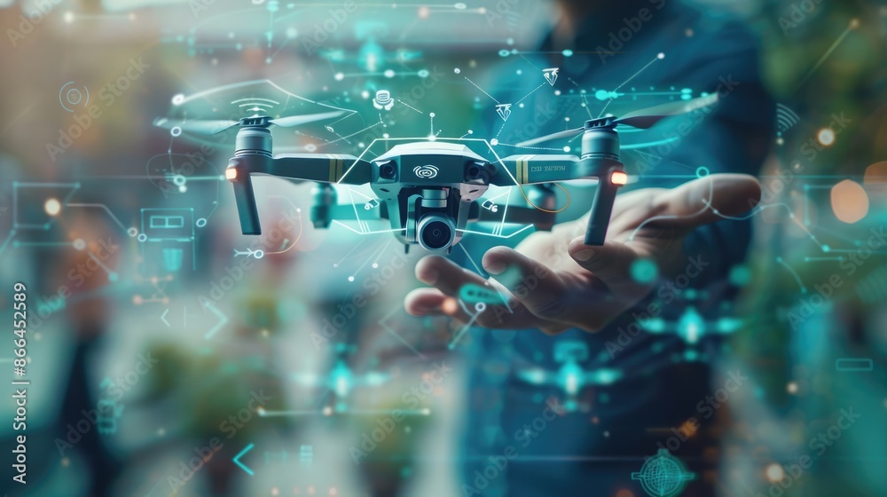Drone Technology in a Futuristic City Drone Technology in a Futuristic City