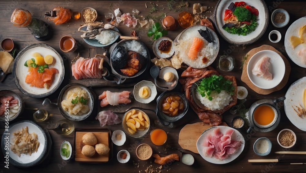 Set of sushi Set of sushi