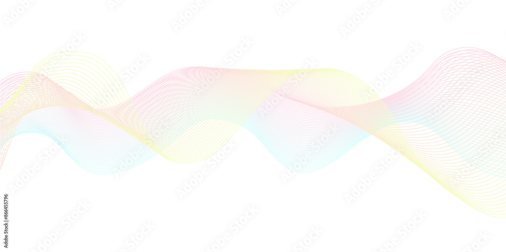 Abstract vector background with wavy lines Abstract vector background with wavy lines