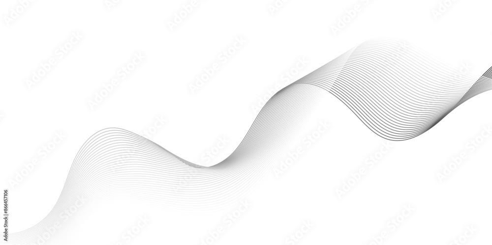 Abstract vector background with wavy lines Abstract vector background with wavy lines