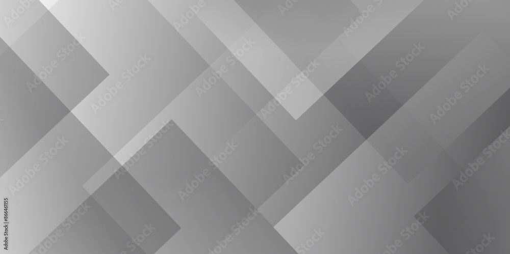 Obraz premium Modern Abstract white and grey transparent background with triangles' shapes. Space futuristic design concept. Decorative web layout or poster, banner. white paper texture background, vector .
