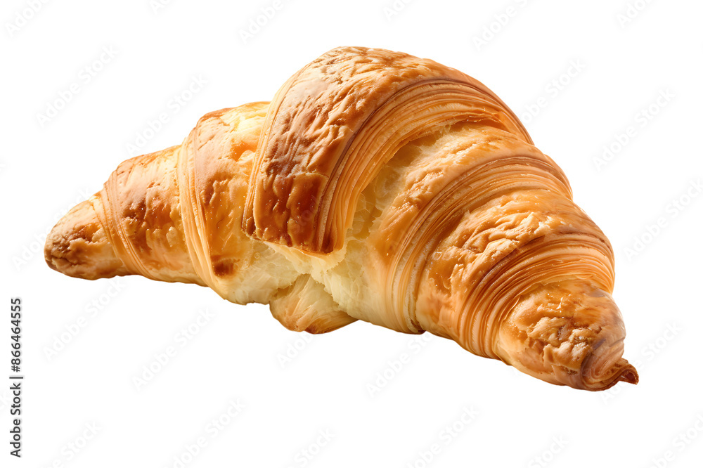 Croissant isolated on transparent background Croissant isolated on transparent background