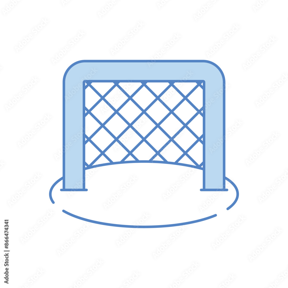 Goal net vector icon Goal net vector icon