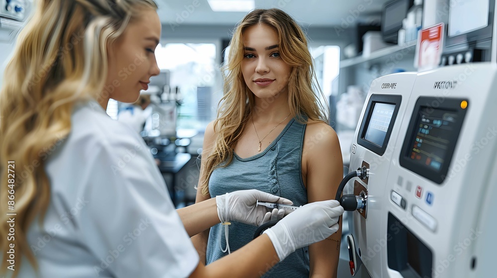 Vital health check-up procedures illustrated. Vital health check-up procedures illustrated.