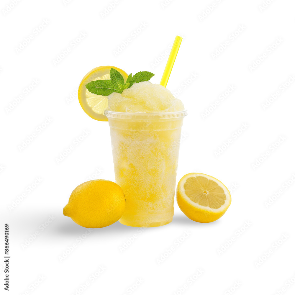 cocktail with lemon and lime cocktail with lemon and lime