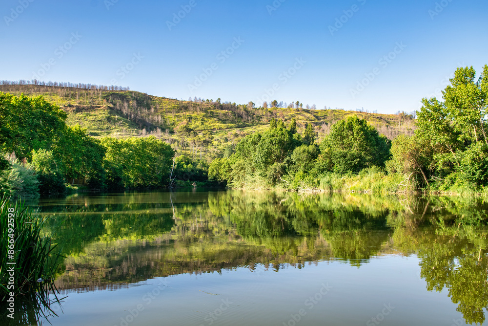 Obraz premium landscape with lake