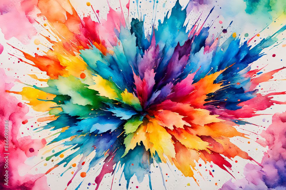 abstract watercolor splatter on white background abstract watercolor splatter on white background