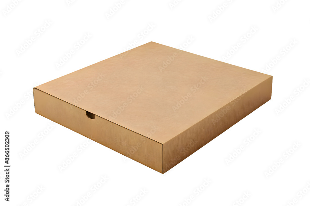 Pizza box mock up isolated on transparent background Pizza box mock up isolated on transparent background