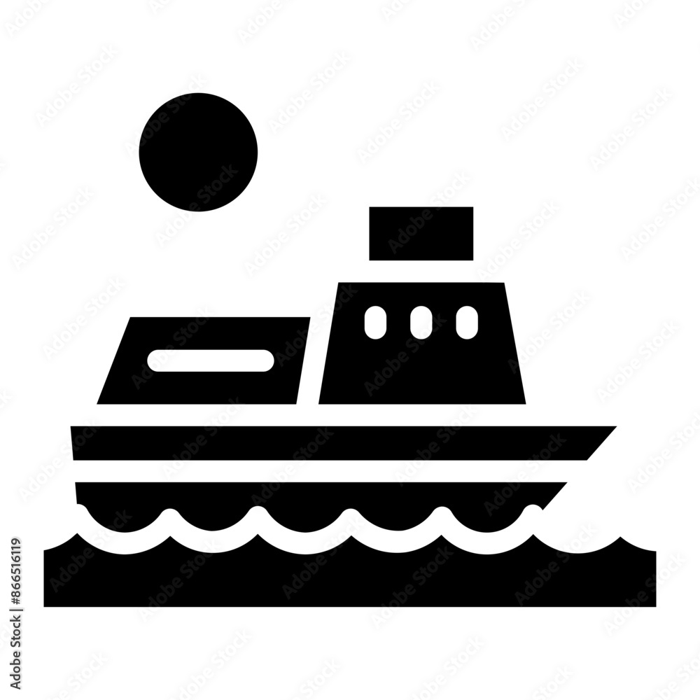 icon ship glyph icon ship glyph