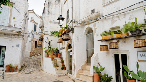 Foto Il bellissimo borgo antico di Ceglie Messapica,Brindisi,Puglia