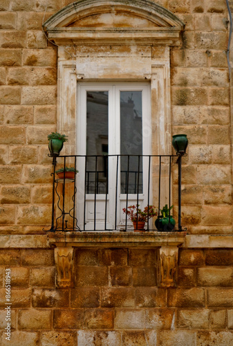 Il bellissimo borgo antico di Ceglie Messapica,Brindisi,Puglia. Italia photo