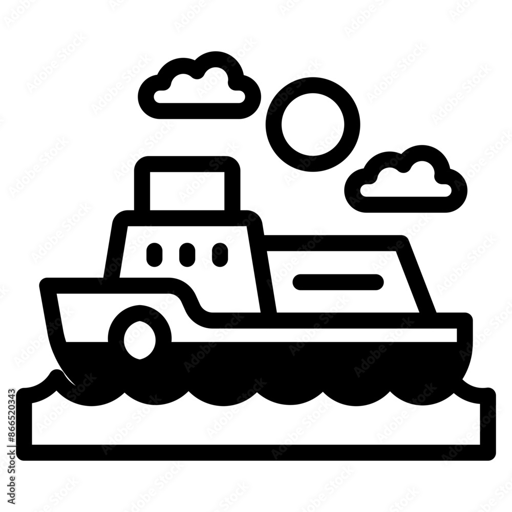icon ship dualtone icon ship dualtone