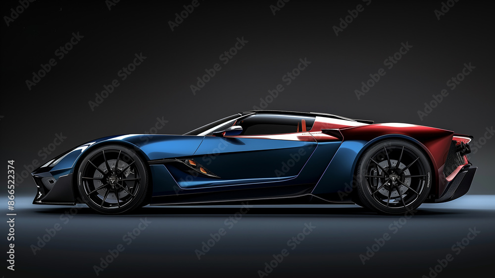 Future Concept Automotive Scene Future Concept Automotive Scene