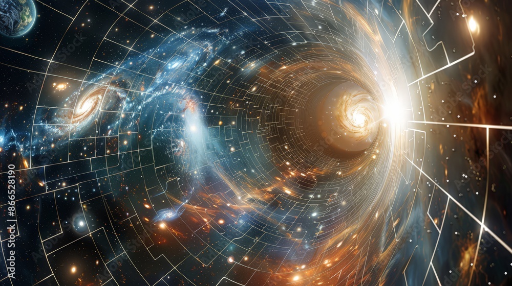 The concept of space-time, where the fabric of the universe can bend and warp, stretches our understanding of physics and reality. The concept of space-time, where the fabric of the universe can bend and warp, stretches our understanding of physics and reality.