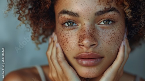 The Face with Freckles