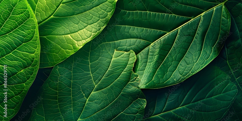 Green leaf texture surface background close up Green leaf texture surface background close up