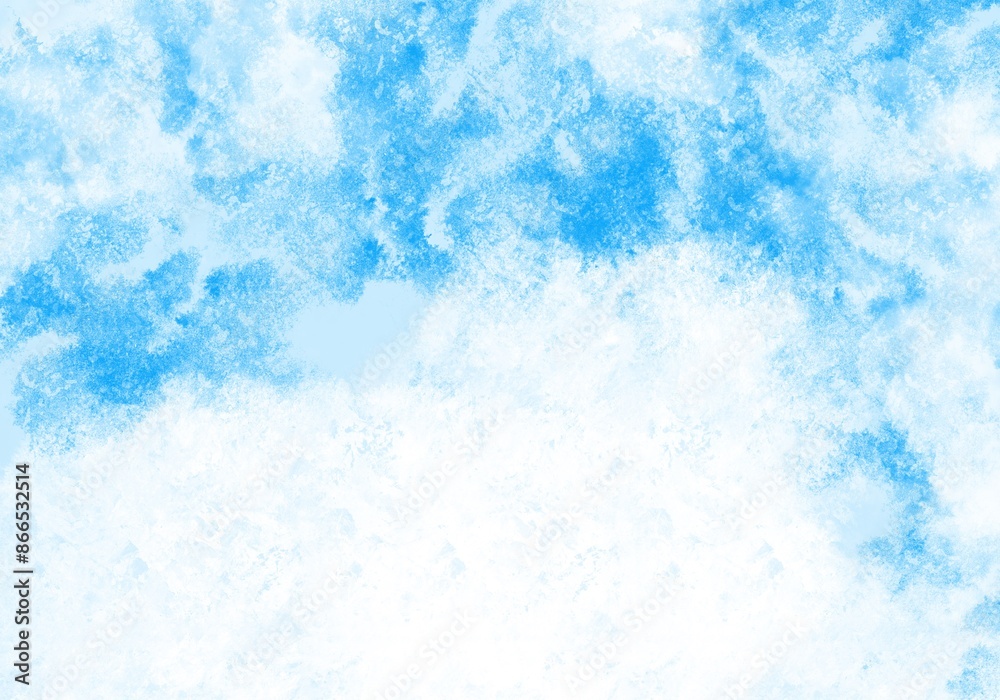 Fototapeta premium Hand Painted Abstract Watercolour Background