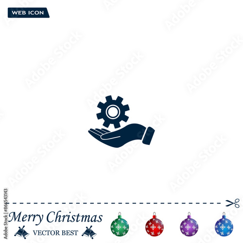 Vector illustration, light background.