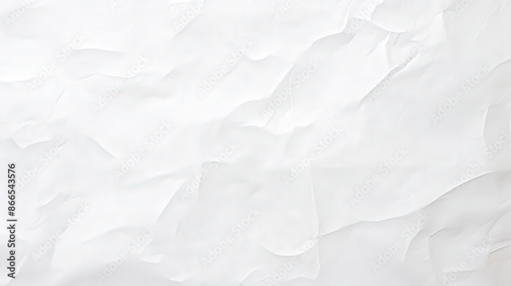 Fototapeta premium Abstract White Texture with Smooth, Flowing Lines