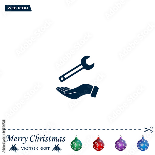 Vector illustration, light background.