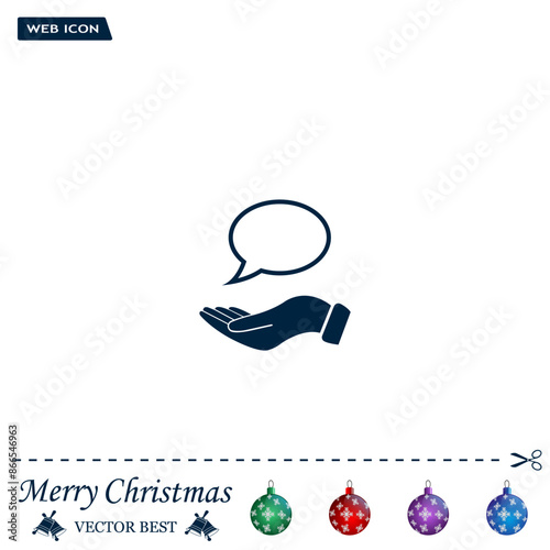 Vector illustration, light background.