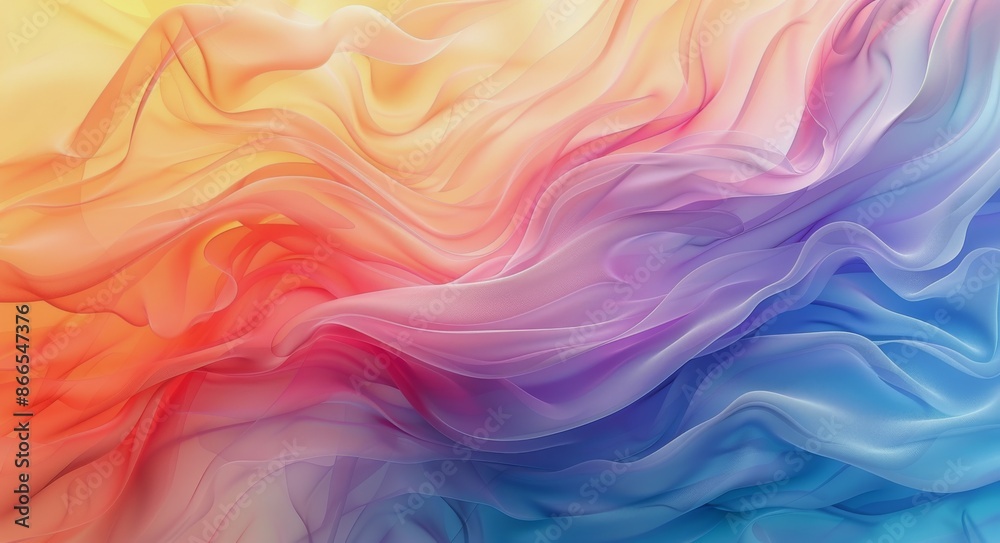Abstract Colorful Fabric Background Image