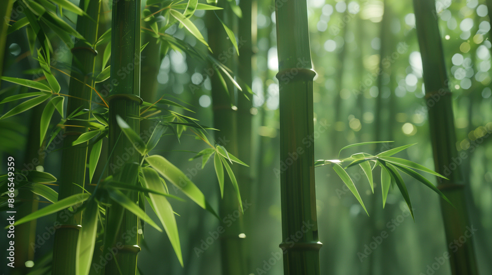 Obraz premium bamboo forest background