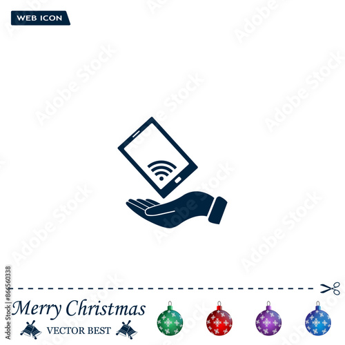 Vector illustration, light background.