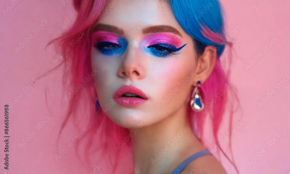 Fototapeta premium BEAUTIFUL MAKEUP