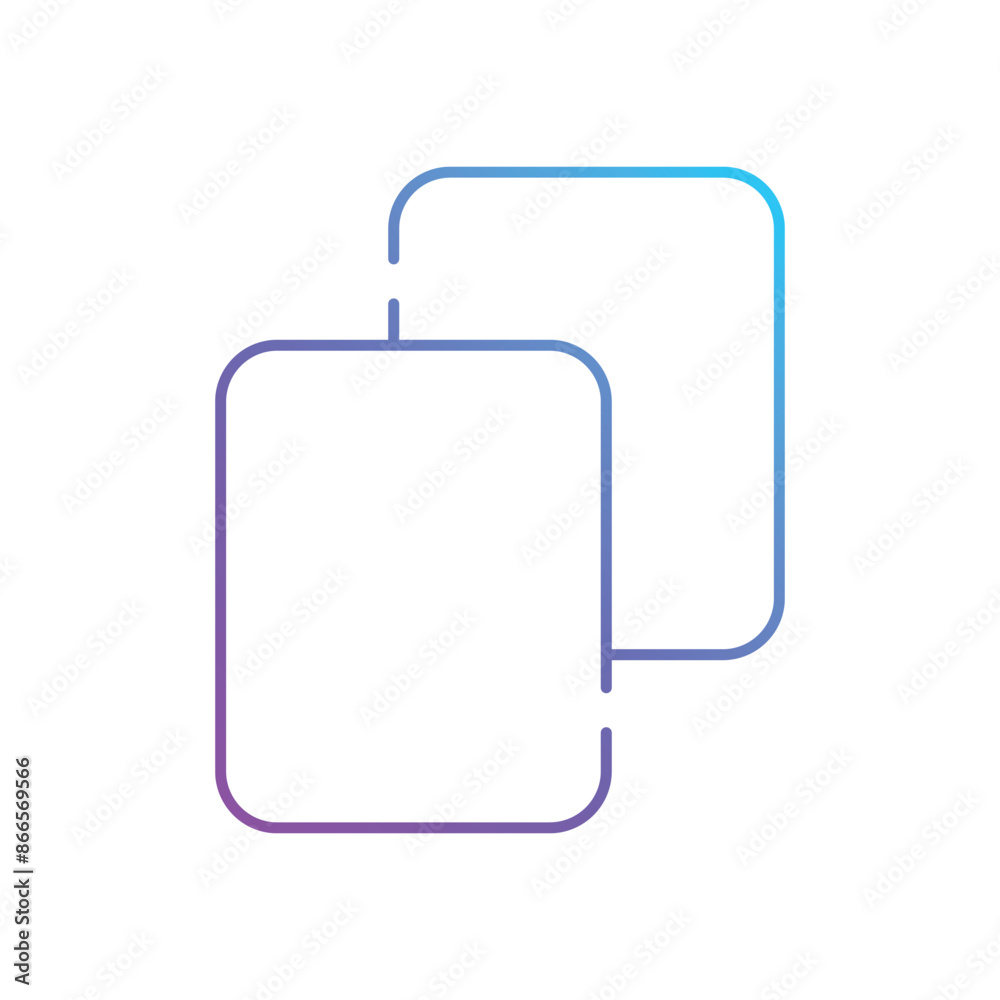 Red Cards vector icon Red Cards vector icon
